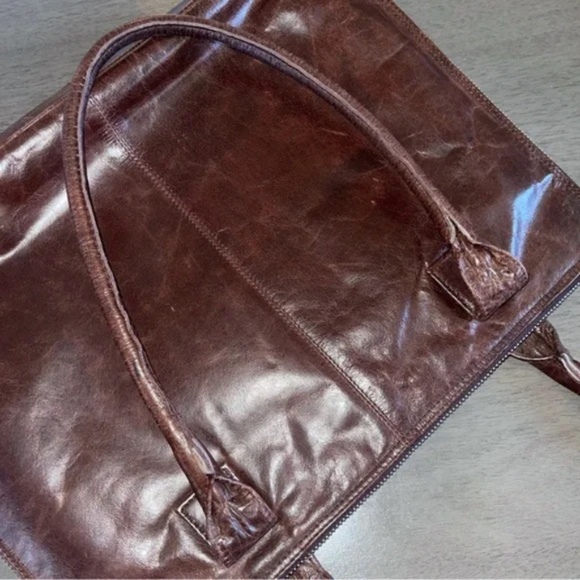 latico brown leather computer bag - Picture 4 of 11